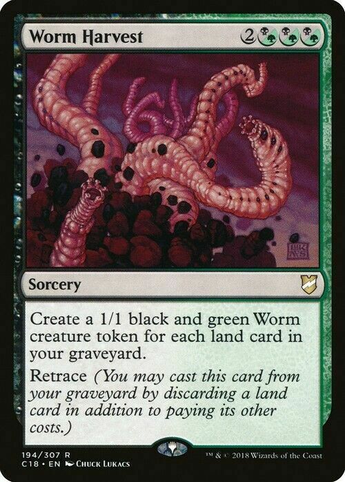 Worm Harvest ~ Commander 2018 [ NearMint ] [ Magic MTG ]