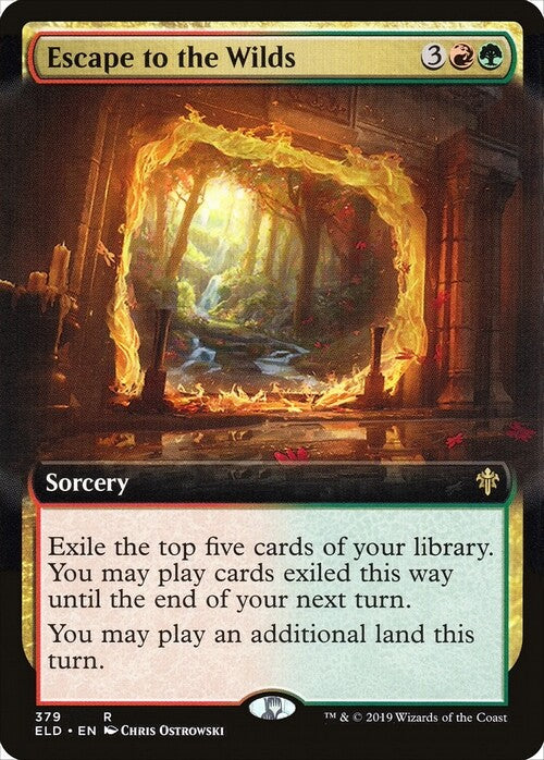 Choose your BORDERLESS / Extended ~ Throne of Eldraine [ NM ] [ Magic MTG ]