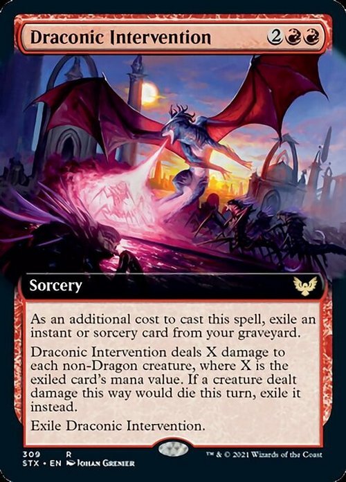 Choose your BORDERLESS / Extended ~ Strixhaven [ NearMint ] [ Magic MTG ]