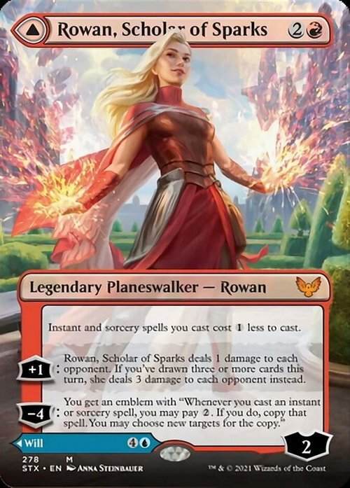 Choose your BORDERLESS / Extended ~ Strixhaven [ NearMint ] [ Magic MTG ]