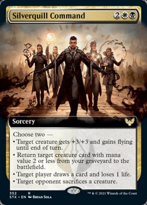 Choose your BORDERLESS / Extended ~ Strixhaven [ NearMint ] [ Magic MTG ]