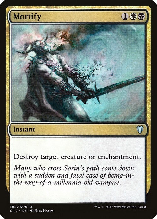 Mortify ~ Commander 2017 [ Excellent ] [ Magic MTG ]