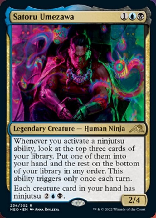 Satoru Umezawa ~ Kamigawa: Neon Dynasty [ NearMint ] [ Magic MTG ]