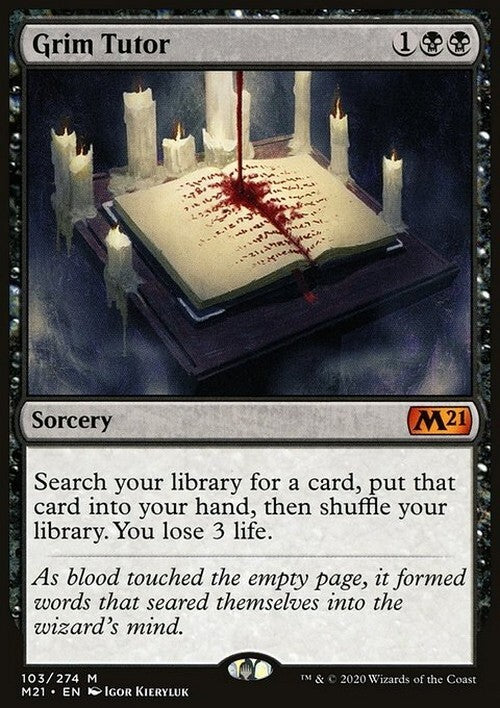 Grim Tutor ~ Core 2021 [ NearMint ] [ Magic MTG ]