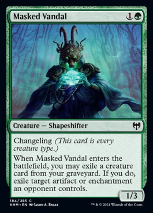 Masked Vandal ~ Kaldheim [ NearMint ] [ Magic MTG ]