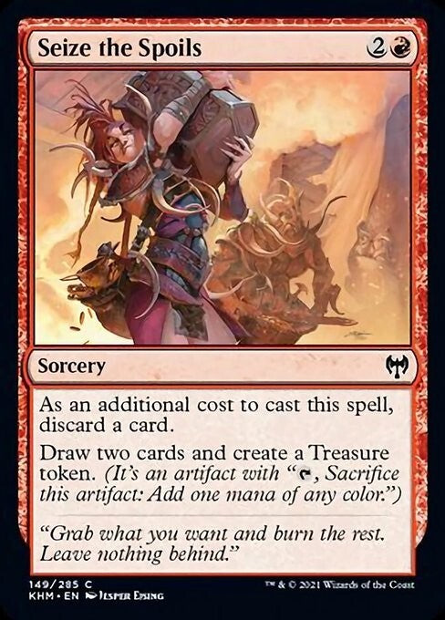 Seize the Spoils ~ Kaldheim [ NearMint ] [ Magic MTG ]
