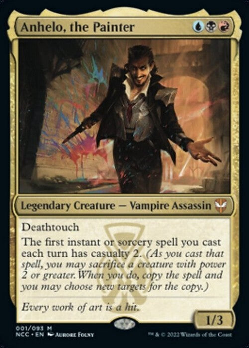 Anhelo, the Painter ~ Commander: Streets of New Capenna [ NearMint ] [ MTG ]