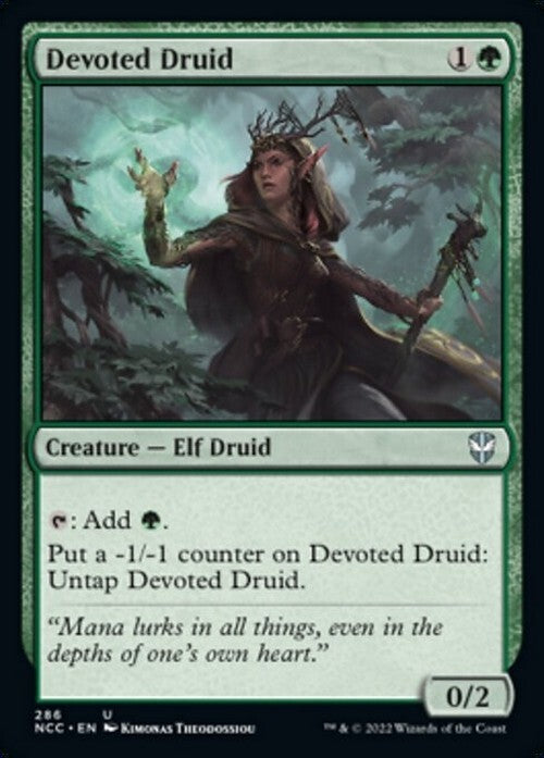Devoted Druid ~ Commander: Streets of New Capenna [ NearMint ] [ MTG ]