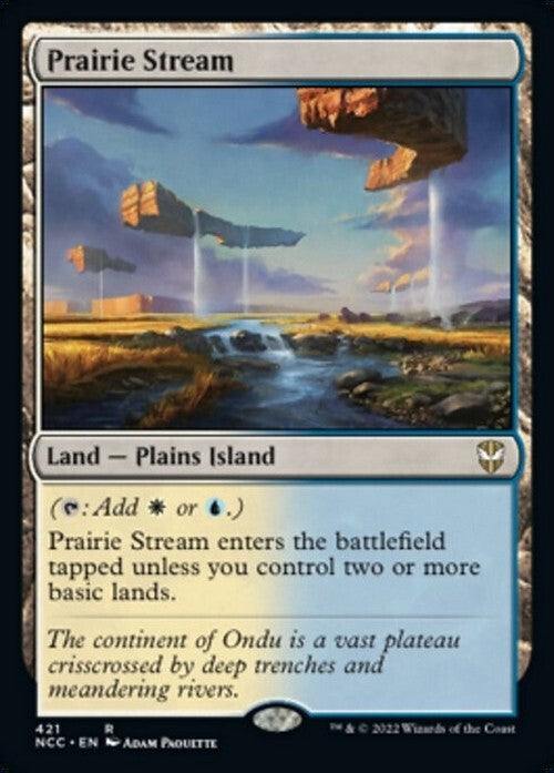 Prairie Stream ~ Commander: Streets of New Capenna [ NearMint ] [ MTG ]