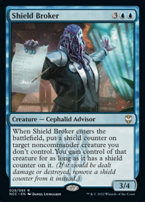 Shield Broker ~ Commander: Streets of New Capenna [ NearMint ] [ MTG ]