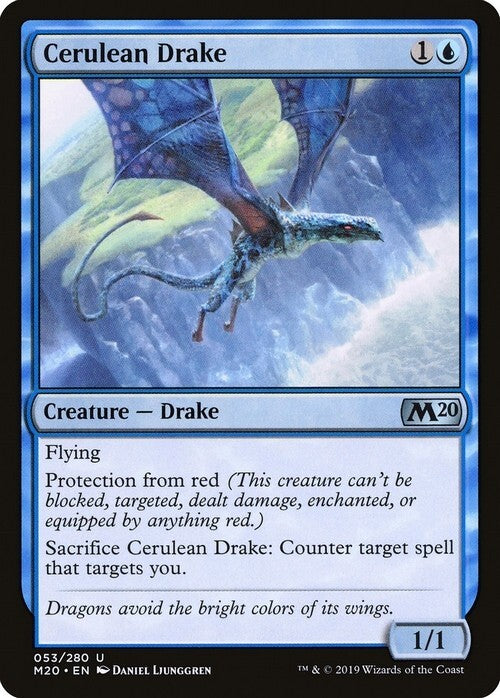Cerulean Drake ~ Core 2020 [ Excellent ] [ Magic MTG ]