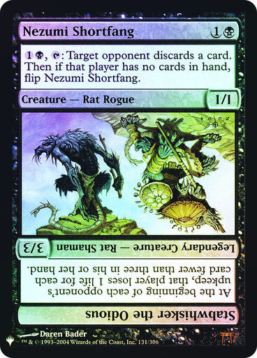 FOIL Nezumi Shortfang ~ Mystery Booster [ NearMint ] [ Magic MTG ]