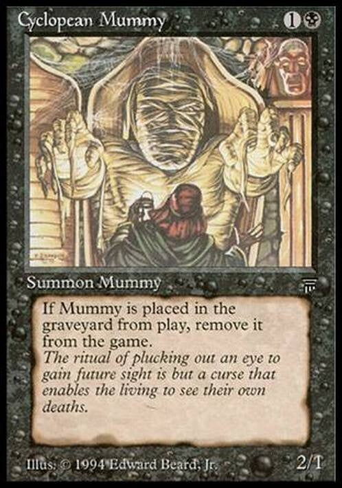 Cyclopean Mummy ~ Legends [ PLAYED ] [ Magic MTG ]