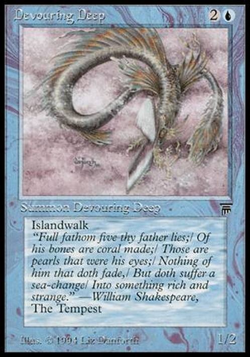Devouring Deep ~ Legends [ Excellent ] [ Magic MTG ]