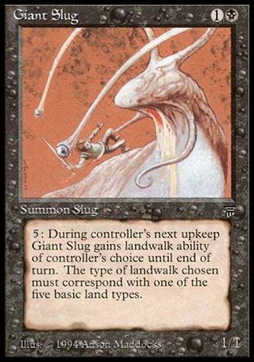 Giant Slug ~ Legends [ Excellent ] [ Magic MTG ]