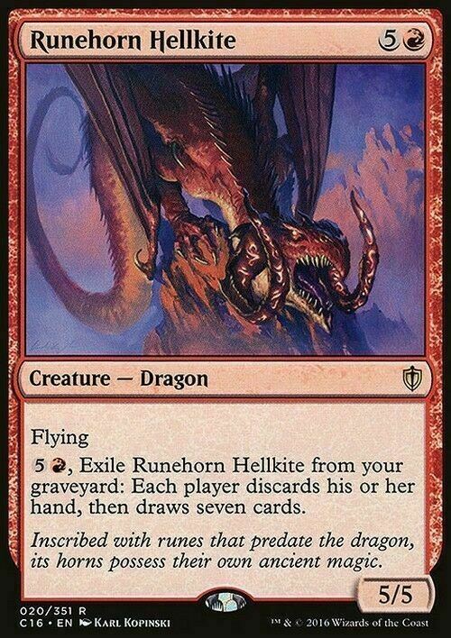 Runehorn Hellkite ~ Commander 2016 [ NearMint ] [ Magic MTG ]