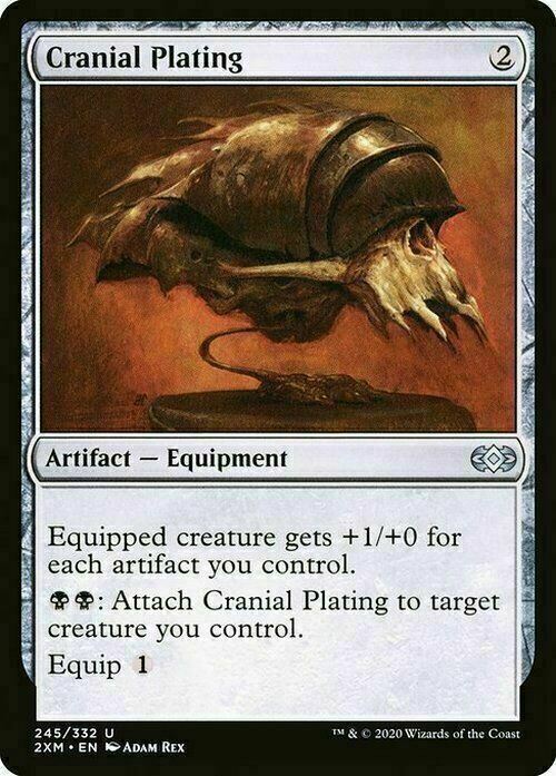 Cranial Plating ~ Double Masters [ NearMint ] [ Magic MTG ]