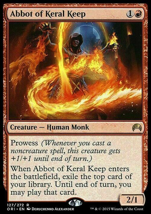 Abbot of Keral Keep ~ Magic Origins [ Excellent ] [ Magic MTG ]