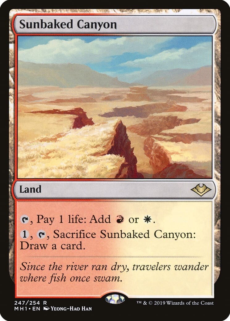 Sunbaked Canyon ~ Modern Horizons 1 [ NM ] [ Magic MTG ]