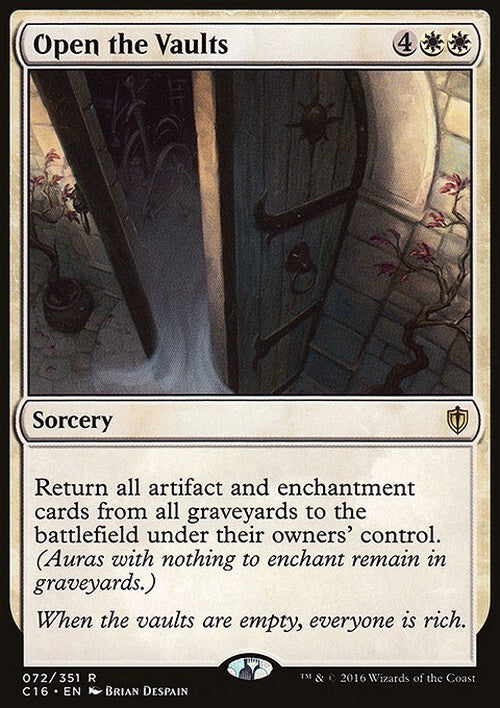 Open the Vaults ~ Commander 2016 [ Excellent ] [ Magic MTG ]