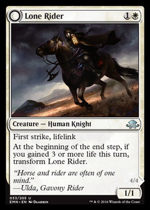 Lone Rider / It That Rides as One ~ Eldritch Moon [ Excellent ] [ Magic MTG ]