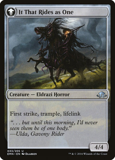 Lone Rider / It That Rides as One ~ Eldritch Moon [ Excellent ] [ Magic MTG ]