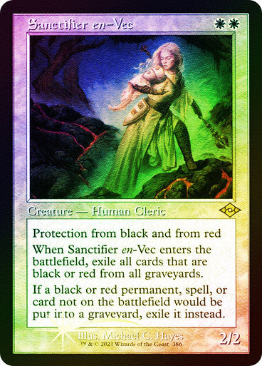 FOIL ETCHED Sanctifier en-Vec ~ Modern Horizons 2 [ NearMint ] [ MTG ]