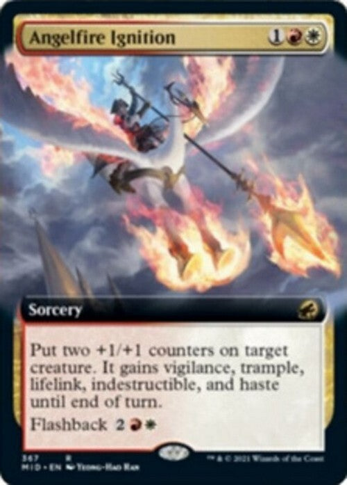 Choose your BORDERLESS / Extended ~ Midnight Hunt [ NearMint ] [ Magic MTG ] - London Magic Traders Ltd