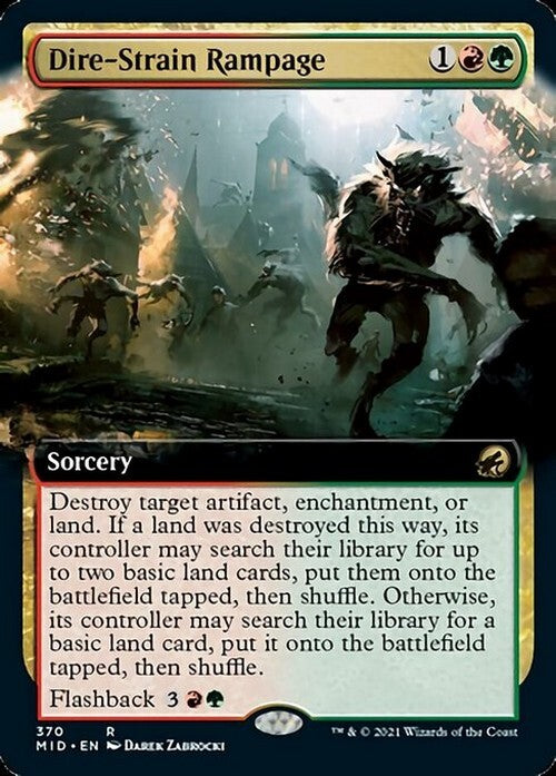Choose your BORDERLESS / Extended ~ Midnight Hunt [ NearMint ] [ Magic MTG ] - London Magic Traders Ltd