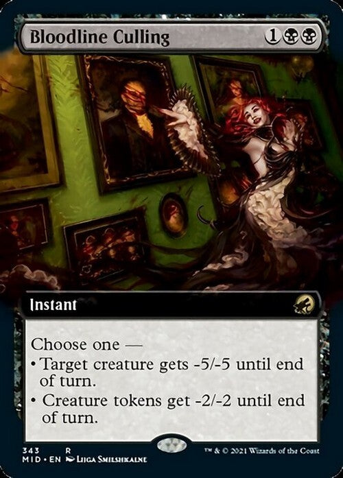 Choose your BORDERLESS / Extended ~ Midnight Hunt [ NearMint ] [ Magic MTG ] - London Magic Traders Ltd