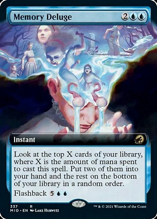 Choose your BORDERLESS / Extended ~ Midnight Hunt [ NearMint ] [ Magic MTG ] - London Magic Traders Ltd