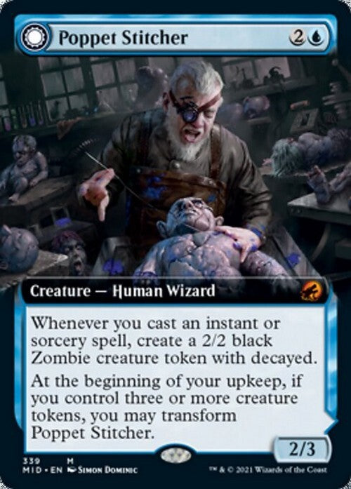 Choose your BORDERLESS / Extended ~ Midnight Hunt [ NearMint ] [ Magic MTG ] - London Magic Traders Ltd