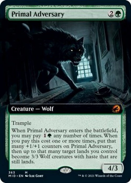 Choose your BORDERLESS / Extended ~ Midnight Hunt [ NearMint ] [ Magic MTG ] - London Magic Traders Ltd