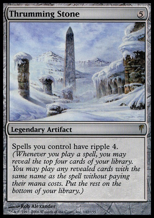 Thrumming Stone ~ Coldsnap [ Excellent ] [ Magic MTG ]