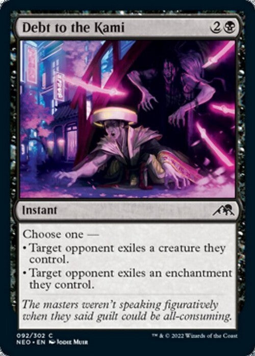 Debt to the Kami ~ Kamigawa: Neon Dynasty [ NearMint ] [ Magic MTG ]