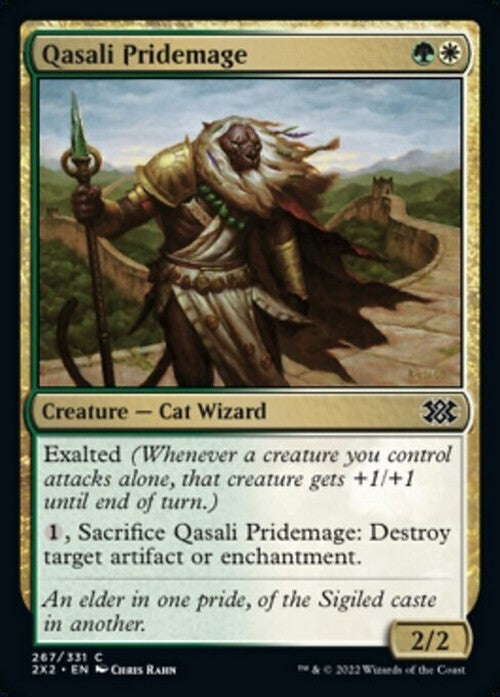 Qasali Pridemage ~ Double Masters 2022 [ NearMint ] [ Magic MTG ]