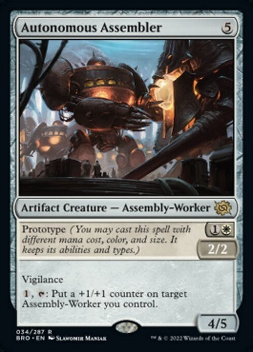 Autonomous Assembler ~ The Brothers' War [ EX ] [ Magic MTG ]