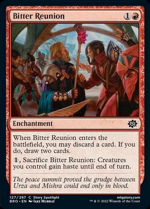 Bitter Reunion ~ The Brothers' War [ NearMint ] [ Magic MTG ]