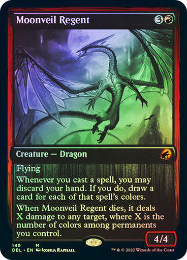 FOIL Moonveil Regent ~ Double Feature [ NearMint/Excellent+ ] [ Magic MTG ]
