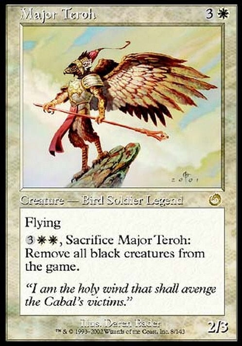 Major Teroh ~ Torment [ Excellent ] [ Magic MTG ] - London Magic Traders Ltd