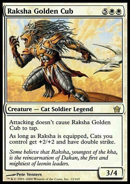 Raksha Golden Cub ~ Fifth Dawn [ Excellent ] [ Magic MTG ]
