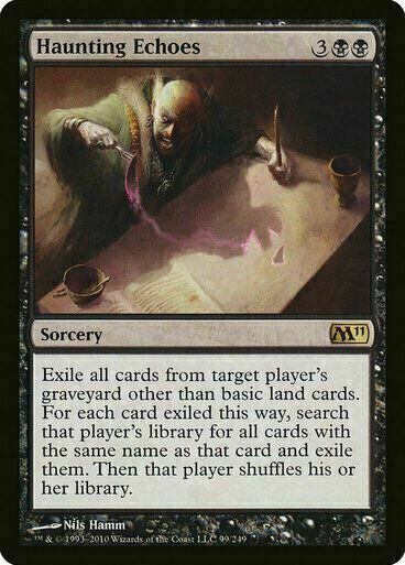 Haunting Echoes  ~ Magic 2011 [ Excellent ] [ Magic MTG ]