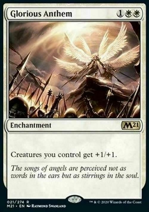 Glorious Anthem ~ Core 2021 [ NearMint ] [ Magic MTG ]