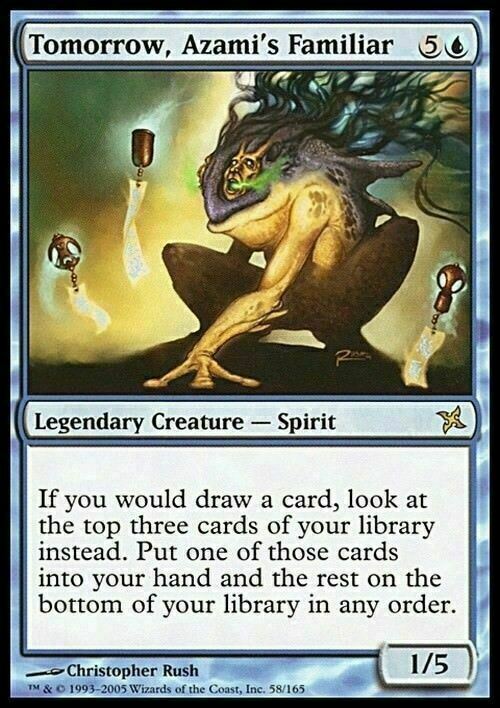 Tomorrow, Azami's Familiar ~ Betrayers of Kamigawa [ Excellent+ ] [ Magic MTG ]