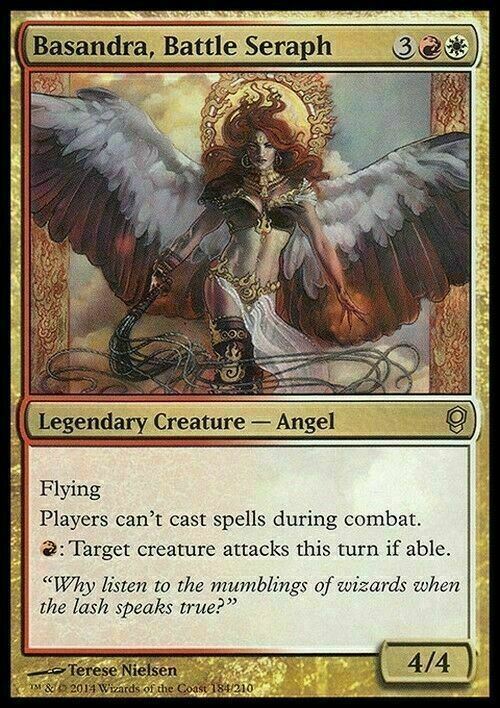 Basandra, Battle Seraph ~ Conspiracy 1 [ Excellent+ ] [ Magic MTG ] - London Magic Traders Ltd