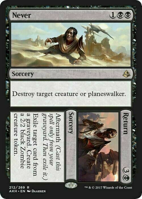 Never // Return ~ Amonkhet [ NearMint ] [ Magic MTG ]