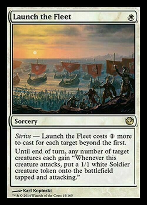 Launch the Fleet ~ Journey into Nyx [ Excellent ] [ Magic MTG ]