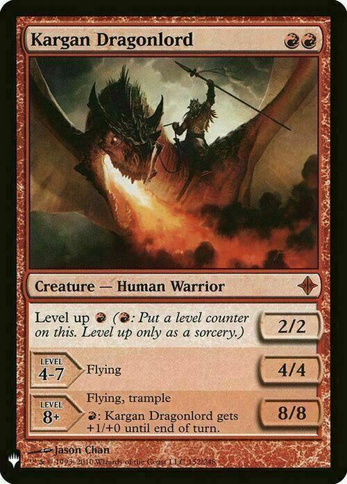 Kargan Dragonlord ~ Mystery Booster [ NearMint ] [ Magic MTG ]