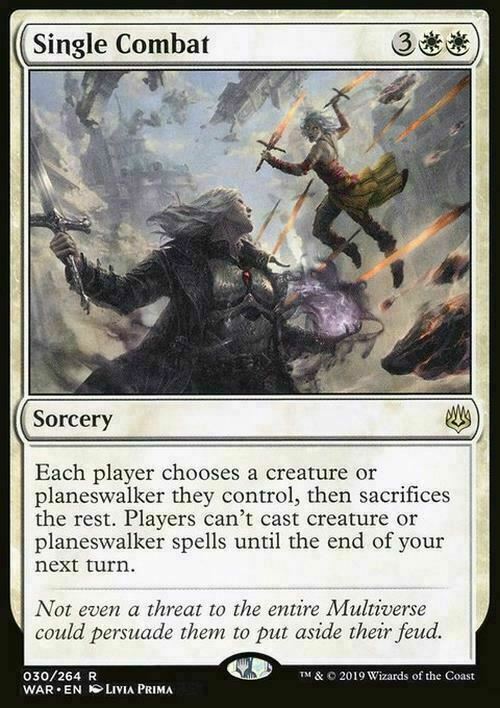 Single Combat ~ War of the Spark [ NearMint ] [ Magic MTG ]