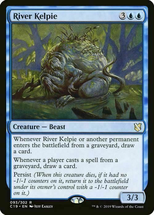 River Kelpie ~ Commander 2019 [ NearMint ] [ Magic MTG ]